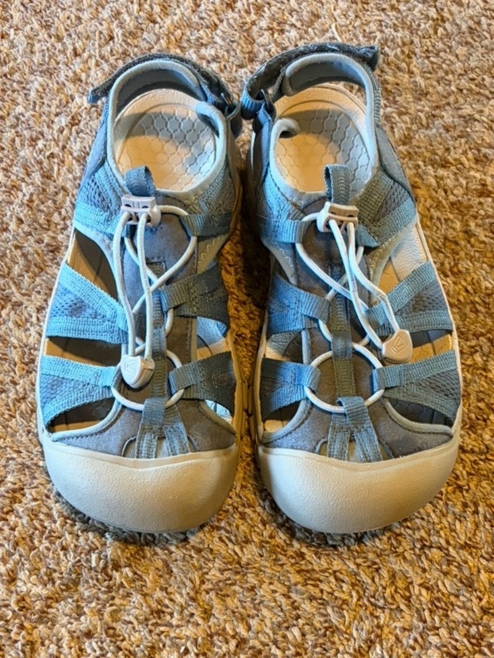 Keen Womens Venice II H2 Blue and Gray Water Shoe Sandals size 8